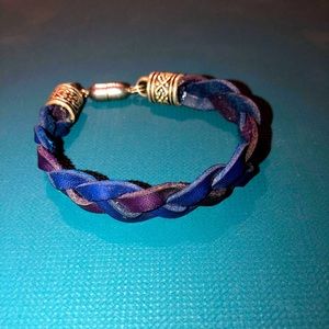 Handmade Braided Leather Bracelet